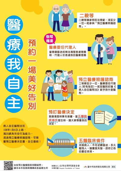 醫療我自主   預約一場美好告別