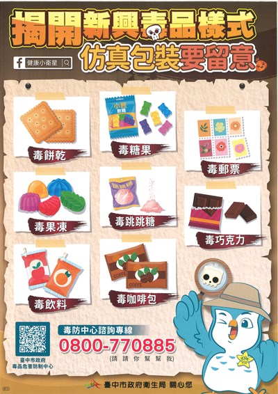 揭開新興毒品樣式