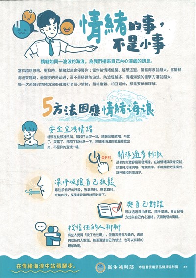 情緒的事不是小事-5方法因應情緒海浪